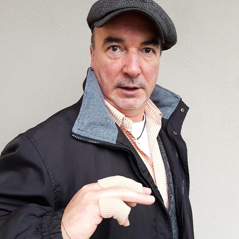 Hat eine lange Leidensgeschichte hinter sich: der Schweinfurter Michael Klein. Hat eine lange Leidensgeschichte hinter sich: der Schweinfurter Michael Klein.