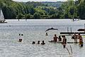 Wer nicht ins Freibad möchte, hat in Unterfranken auch jede Menge Möglichkeiten, sich in einem See abzukühlen. Zum Beispiel im Ellertshäuser See in Schweinfurt.