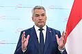 Österreichs Bundeskanzler Nehammer       -  Nehammer ist seit 2021 Regierungschef Österreichs (Foto: Archiv)