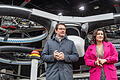 Das war im März vergangenen Jahres: Digitalministerin Dorothee Bär und Verkehrsminister Andreas Scheuer vor einem Flugtaxi. Für ihre Zukunftsvisionen wurde Bär schon manches Mal verspottet, doch die Fortschritte gerade in der Digitalisierung geben ihr in vielen Punkten recht.