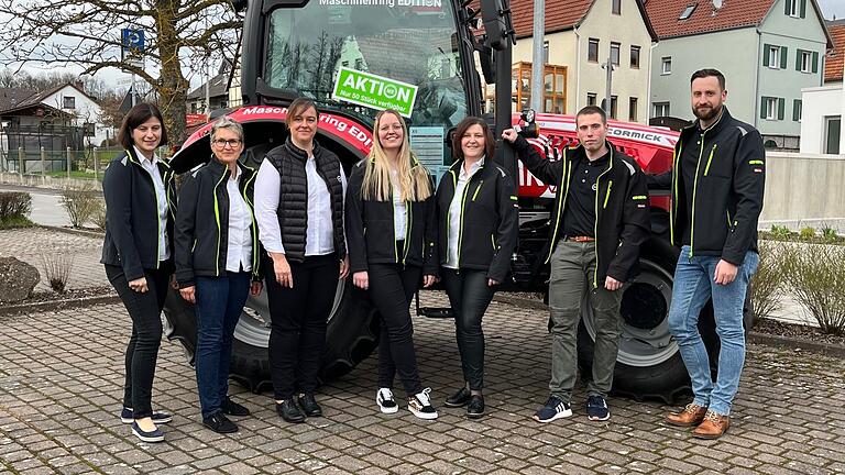 Auf dem Foto das Team des MR Rhön-Grabfeld.