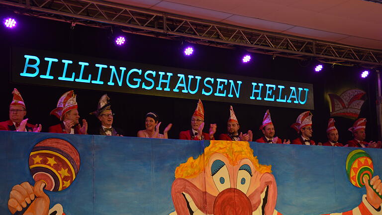 Mächtig viel los war bei 33. Jubiläumsausgabe 'Billingshausen in der Bütt' in der Billingshäusener Festhalle.