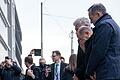 Nach dem Anschlag in München       -  Scholz besuchte den Tatort.