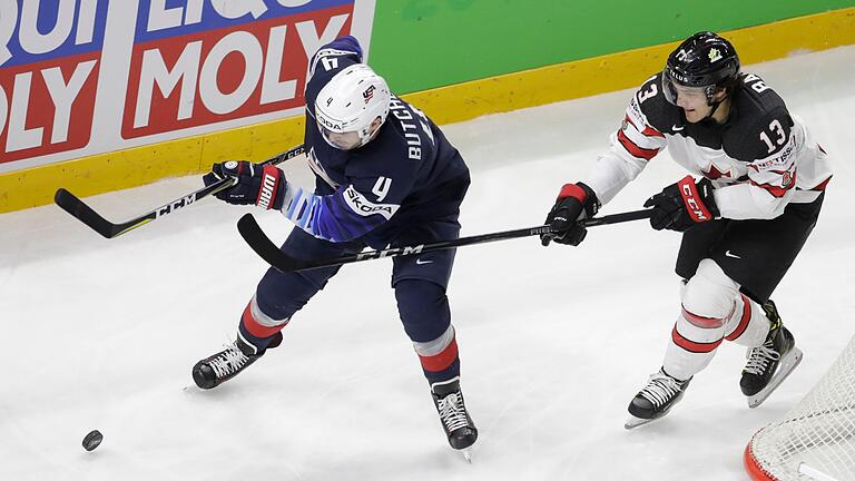 Will Butcher       -  Will Butcher (l) gewann 2018 mit den USA WM-Bronze.