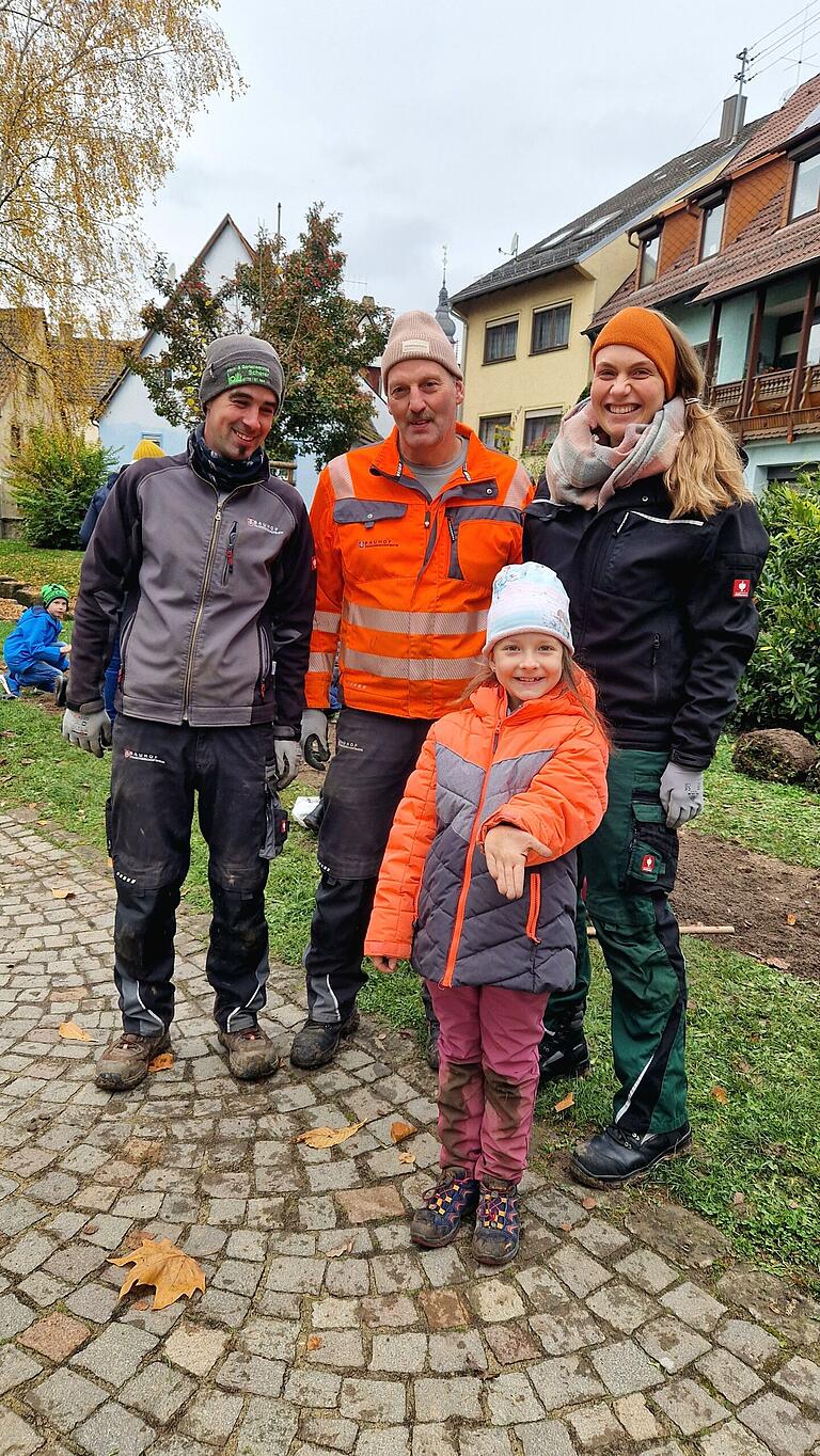 (Von links): Falk Meindl, Horst Vollrath und Katharina Lampert initiierten die Aktion.