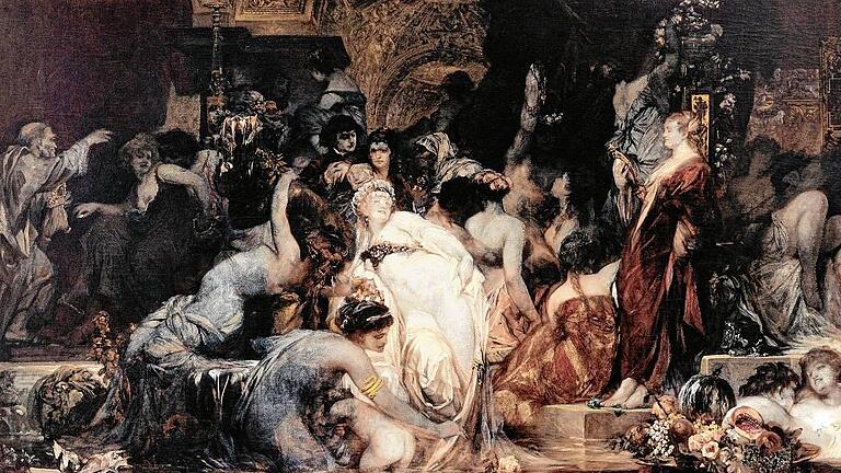 Hans Makarts &bdquo;Die Pest in Florenz&ldquo; &ndash; die Mitteltafel eines Triptychons, das in der Sammlung bisher eher ein Schattendasein führte.