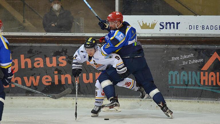 Jakub Körner, hier eine Szene aus dem Heimspiel gegen Geretsried im Januar diesen Jahres, wird den ERV Schweinfurt verlassen. Jakub Körner, hier eine Szene aus dem Heimspiel gegen Geretsried im Januar diesen Jahres, wird den ERV Schweinfurt verlassen.