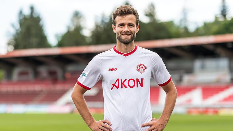 Daniel Hägele von den Würzburger Kickers. Daniel Hägele von den Würzburger Kickers.