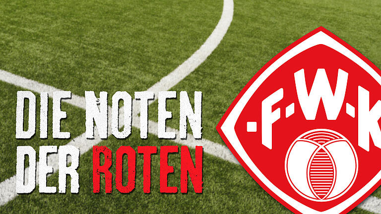 Die Noten der Roten beim Auswärtsspiel der Würzburger Kickers gegen den VfL Bochum.