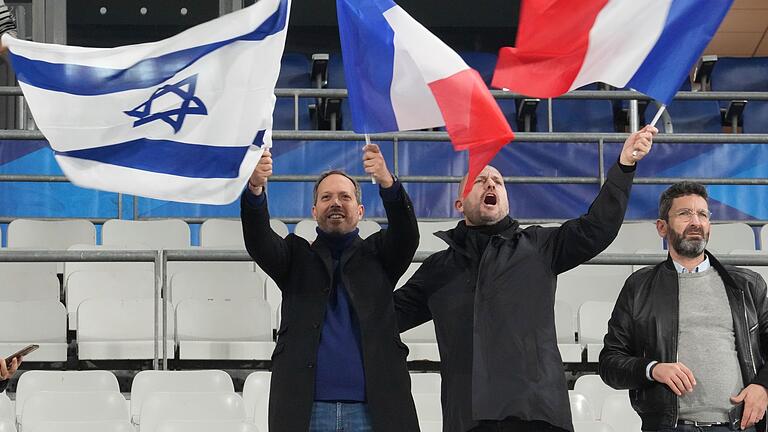 Frankreich - Israel       -  Bis auf einige Ausnahmen blieb es ruhig.