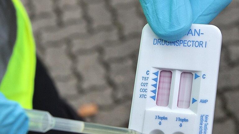 Polizist räumt Fälschung von Drogengutachten ein       -  So sieht ein Drogenschnelltest der Polizei aus.