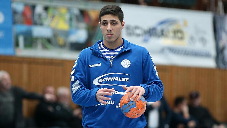 Sechs Tore von Yonatan Dayan, hier noch im Trikot seines früheren Vereins&nbsp; VfL Gummersbach, konnten die Niederlage der DJK Rimpar Wölfe im Testspiel beim TV Großwallstadt nicht verhindern.