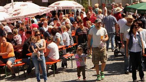 Die 23. Eltmanner Biertage lockten am Wochenende wieder viele Bürger und Gäste in die gute Stube von Eltmann.