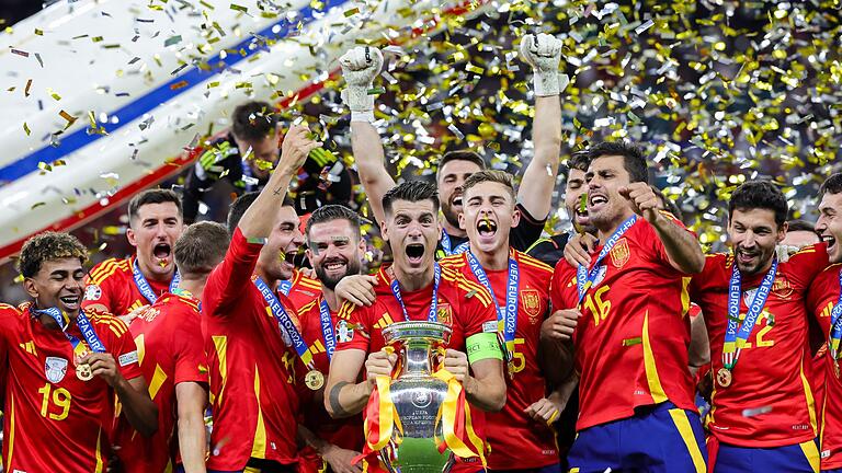 Euro 2024: Spanien - England       -  Die spanische Nationalmannschaft krönt sich mit ihrem vierten EM-Titel.