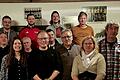 Der neu gewählte Vorstand/Vereinsausschuss (jew. von links) 1. Reihe: Carolin Lechner, Anna-Lena Münich, Monika Lechner, 2. Reihe: Anna Trost, Markus Köhler, Walter Zinn, Diana Beuschel-Zinn, Norbert Barthelme, 3. Reihe: Michael Münich, Winfried Mühr, Michael Lechner, 4. Reihe: Christian Ruß, Daniel Dereser, Johannes Trost, Karl-Heinz Lechner.