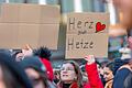 In Karlstadt soll am 17. Februar eine Kundgebung gegen Rechtsextremismus stattfinden. Das Bild zeigt eine Demonstration Mitte Januar in Würzburg.