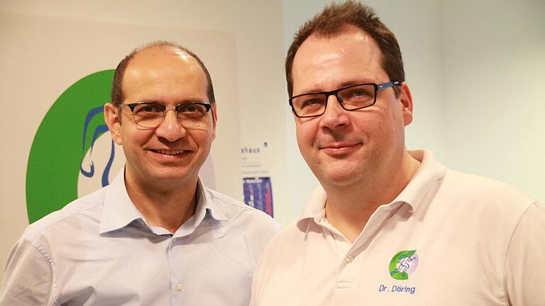 Dr. Aqeel Sabah (links) und Dr. Armin Döring sind das neue Duo in der Main-Saale-Chirurgie in Karlstadt.