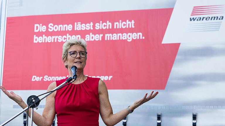 Angelique Renkhoff-Mücke ist das Gesicht des Familienunternehmens Warema in Marktheidenfeld.