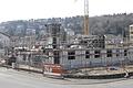 Die Bauarbeiten an der Säule II des Sozialen Wohnungsbaus in Marktheidenfeld, das Projekt am Südring, schreiten voran. Im Dachgeschoss wird eine Wohngemeinschaft für Behinderte eingerichtet.