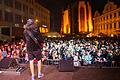 Auch in diesem Jahr wird es wieder Bühnen auf dem Marktplatz geben. Archivbild aus dem letzten Jahr beim Konzert von Bon's Balls.&nbsp;