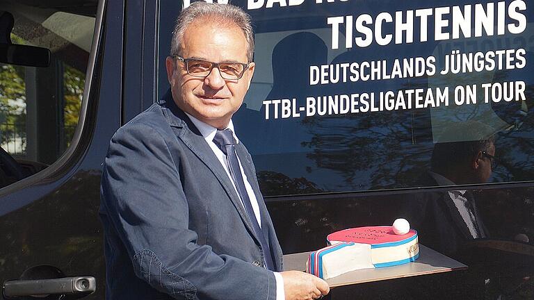 Udo Braungart (im Bild) ist einer von zwei Geschäftsführern der Spielbetriebsgesellschaft des Tischtennis-Bundesligisten TSV Bad Königshofen.