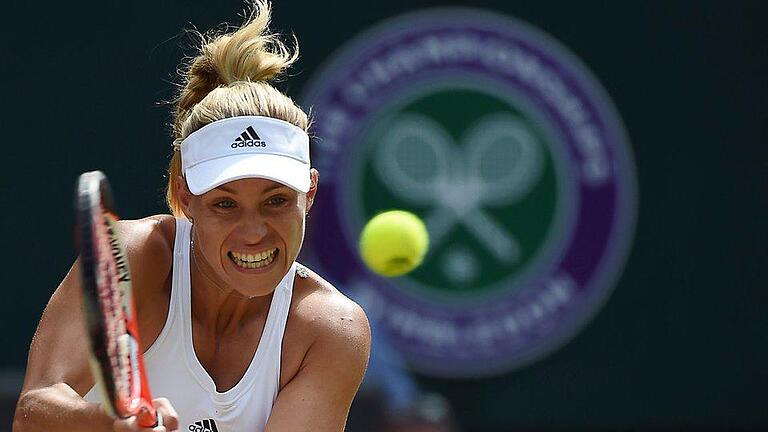 Angelique Kerber       -  In Wimbledon greift heute auch Angelique Kerber zum Tennisschläger. Foto: Andy Rain