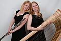 Das Duo Pasculli mit Silke Augustinski und Anna-Maria Frankenberger.