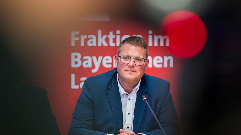 SPD stellt neuen Fraktionsvorstand vor       -  Holger Grießhammer stellte sich während einer Pressekonferenz als neuer Fraktionsvorstand der Bayern-SPD vor.