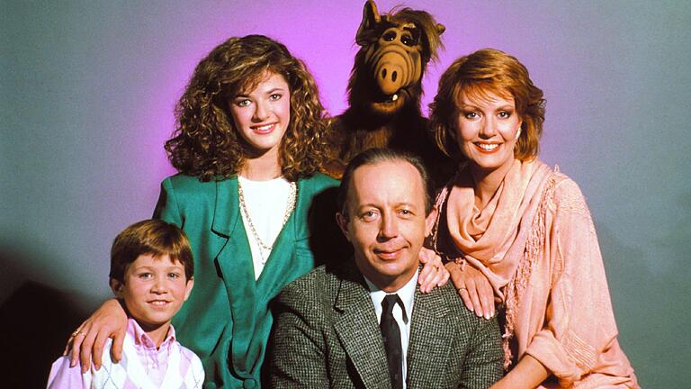 &bdquo;Alf&rdquo;-Kinderstar Benji Gregory gestorben       -  Heile TV-Welt: Die Hauptdarsteller der Serie &bdquo;Alf&rdquo;. Benji Gregory (l.) spielte Sohn Brian Tanner. (Archivfoto)