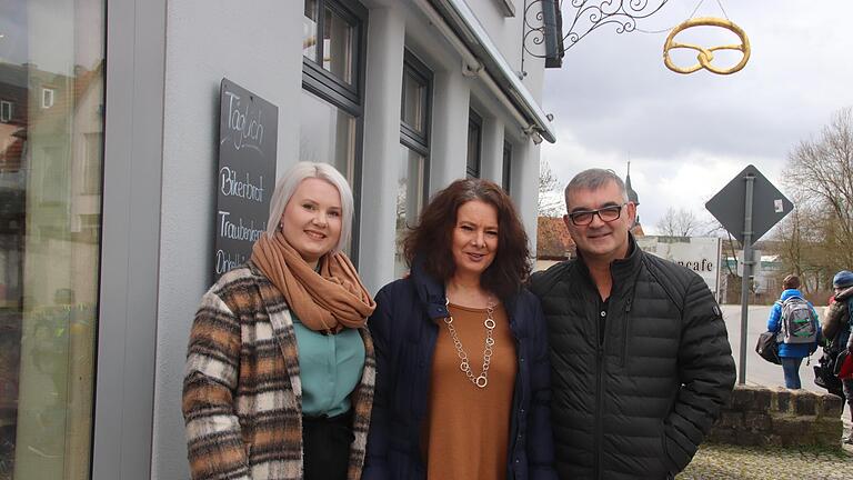 Das Team der Chefetage der Bäckerei Rudolph (von links): Susann Rharrabti, Susanne Schnabel und Thomas Rudolph.