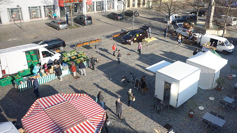 Der Wochenmarkt in Haßfurt erweitert sein Angebot.