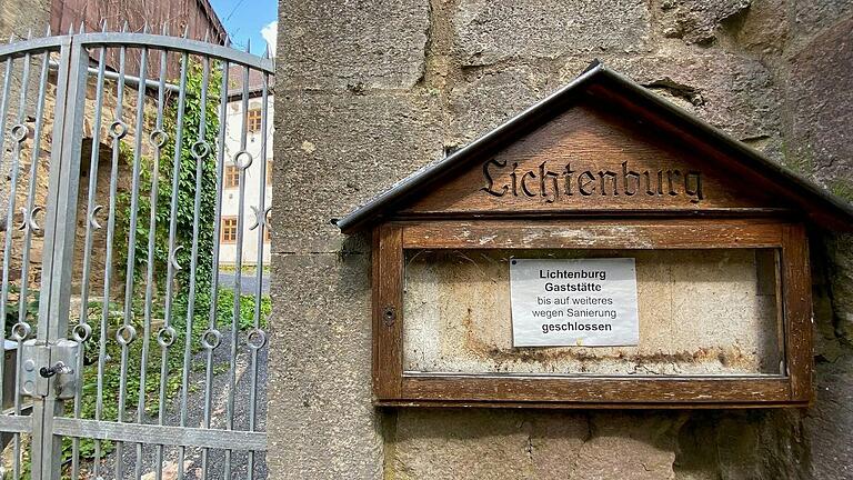 Die Gaststätte der Lichtenburg in Ostheim wird saniert. Ein neues Nutzungskonzept soll dafür sorgen, dass künftig wieder mehr Leben in den alten Mauern herrscht.