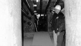 Blick ins Innere des Brückenüberbaus.       -  Blick ins Innere des Brückenüberbaus.