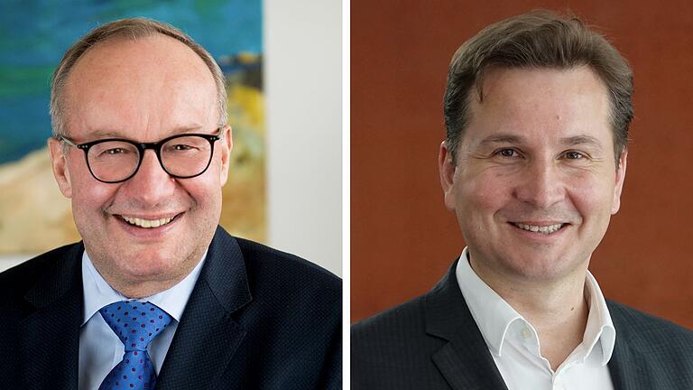Prof. Dr. Hermann Einsele (links) und Prof. Dr. Dr. Andreas Beilhack vom Uniklinikum Würzburg stellen in einer Online-Veranstaltung die Wirkungsweise von Immuntherapien bei Krebs vor. Prof. Dr. Hermann Einsele (links) und Prof. Dr. Dr. Andreas Beilhack vom Uniklinikum Würzburg stellen in einer Online-Veranstaltung die Wirkungsweise von Immuntherapien bei Krebs vor.