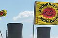 Das Schweinfurter Aktionsbündnis gegen Atomkraft fordert den weltweiten Atomausstieg.