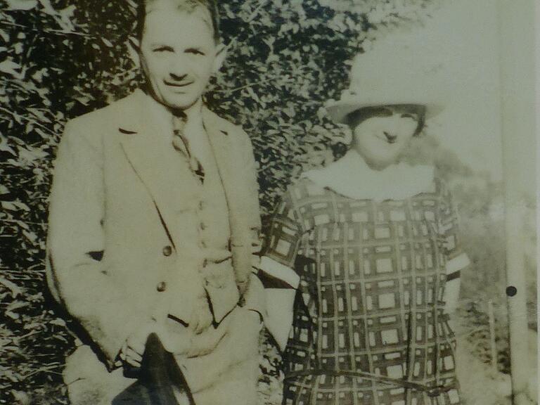 Leo Weismantel und seine Gattin Luise. Das Paar hatte zwei Kinder. Leo Weismantel und seine Gattin Luise. Das Paar hatte zwei Kinder.