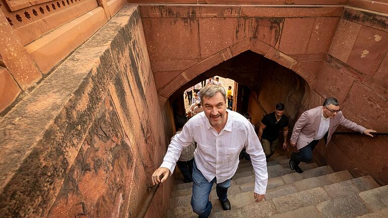 Bayerischer Ministerpräsident Söder besucht Indien       -  Es geht wieder aufwärts: Markus Söder hat nach seinem Magen-Darm-Infekt das schlimmste überstanden.