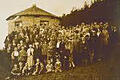 Ein historisches Bild: Das Fuldaer Haus wurde offiziell eingeweiht. Foto: Rhönklubarchiv       -  Ein historisches Bild: Das Fuldaer Haus wurde offiziell eingeweiht. Foto: Rhönklubarchiv