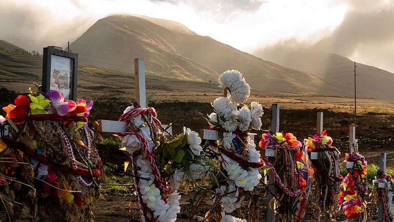 Nach den Waldbränden auf Hawaii       -  102 Menschen wurden Opfer der Brände auf Maui. (Archivbild)