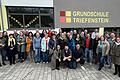 Alte Erinnerungen wurden  beim Besuch der sanierten Grundschule in Lengfurt wach.