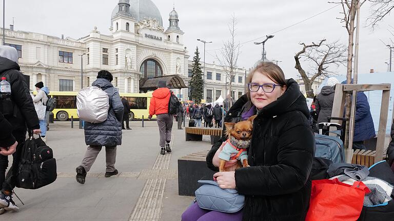 Tatjana musste mit ihrer Tochter aus einem Vorort von Kiew fliehen.