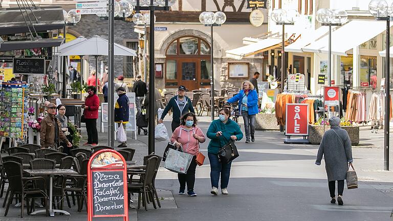 Auch Bad Kissingen wollte als Modellstadt eine vorsichtige Öffnung von Handel und Gastronomie testen. Daraus wird vorerst nichts, weil die Staatsregierung das Modell-Projekt ausgesetzt hat.