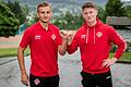 Zwei Neuzugänge vom FC Bayern München II: Alexander Lungwitz (links) und Dennis Waidner sollen bei den Würzburger Kickers die Außenverteidigerpositionen übernehmen.