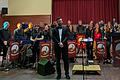 Die Alitzheimer Musikanten mit ihrem musikalischen Leiter Andreas Pickel beim diesjährigen Frühjahrskonzert.