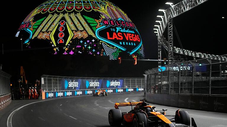 McLaren       -  Die Kulisse in Las Vegas sorgt für eine besondere Atmosphäre bei der Formel 1.