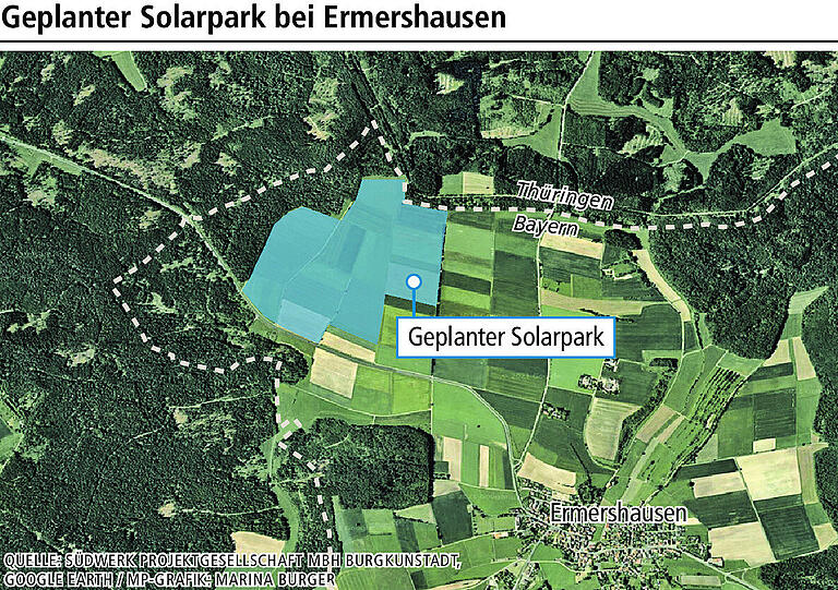 Beispiel Ermershausen: Solarparks - ein Segen für ihre Umwelt?