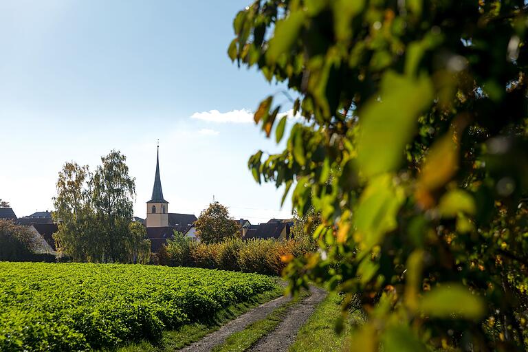 Blick auf Lülsfeld. Mit rund 830 Einwohnern ist der Ort die kleinste Gemeinde des Landkreises Schweinfurt. Blick auf Lülsfeld. Mit rund 830 Einwohnern ist der Ort die kleinste Gemeinde des Landkreises Schweinfurt.