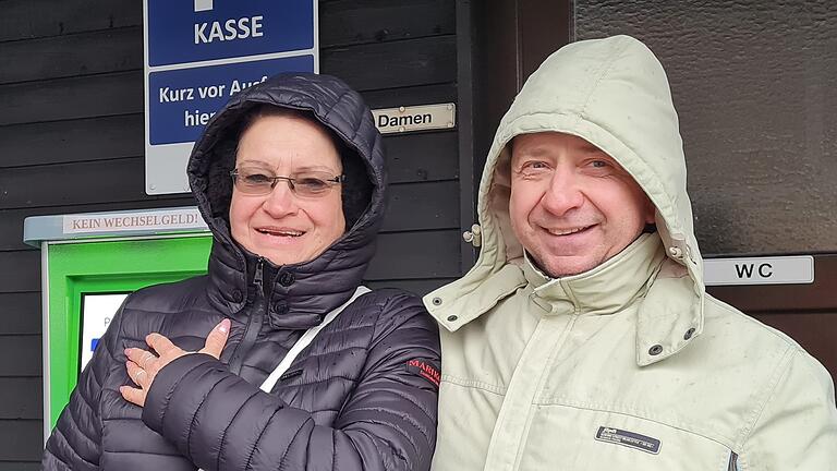 Bettina Bartik und Sven Völker aus Bad Neustadt. Bettina Bartik und Sven Völker aus Bad Neustadt.