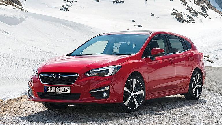 Der kompakte Subaru Impreza bietet dank Allrad auch auf schwierigem Untergrund mehr Sicherheit. Der kompakte Subaru Impreza bietet dank Allrad auch auf schwierigem Untergrund mehr Sicherheit.
