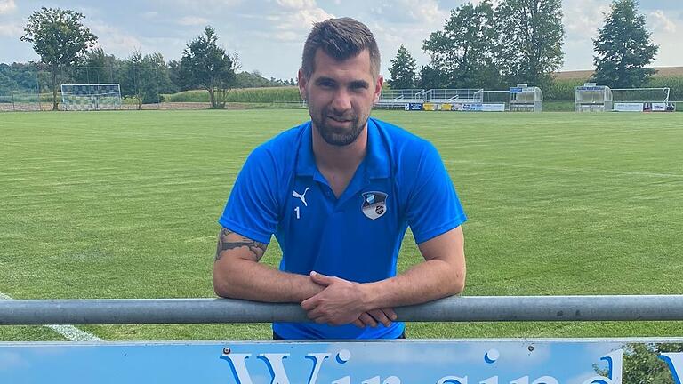 Christoph Saballus will im Derby gegen die FT Schweinfurt seinen Kasten unbedingt sauber halten.